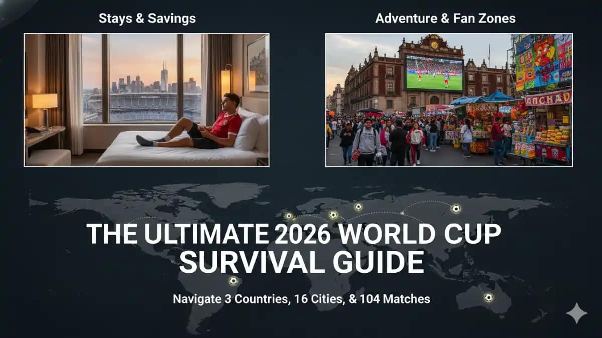 The Ultimate 2026 World Cup Survival Guide: Stays, Savings, and Adventure 1 The Ultimate 2026 World Cup
